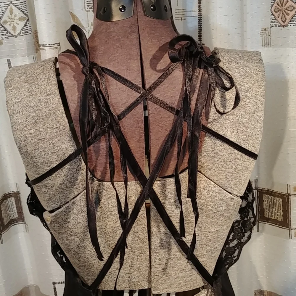 My My My Black Satin Nightie - Picture 5 of 7